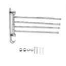 Rotating Towel Rail with Hooks
